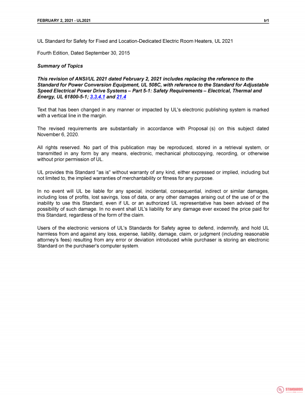 UL 2021 PDF UL 2021 PDF